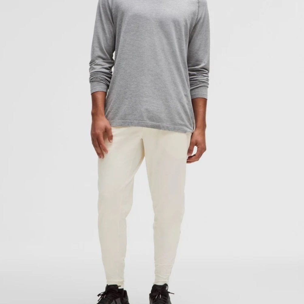 Lululemon Athletica Bone Color Hybrid Surge Joggers